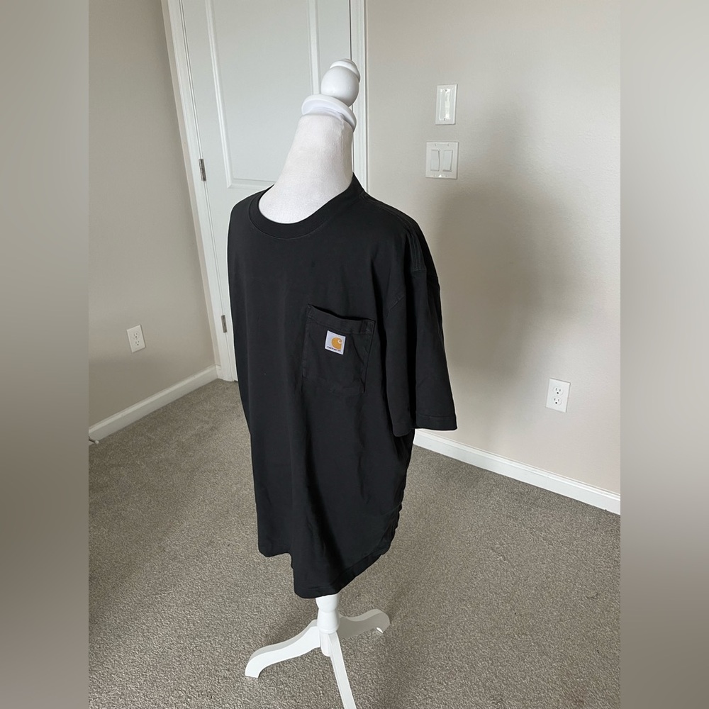 NWOT Carhartt Loose Fit Black TShirt Size Large - Picture 3 of 8